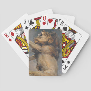 Jeu De Cartes Étude d'un lion (par Edwin Henry Landseer)
