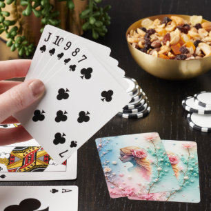 Jeu De Cartes Étui pour iPhone Elegant Lady Case-Mate