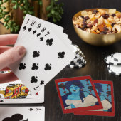Jeu De Cartes Evelyn Blue (In Situ)