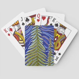 Jeu De Cartes Evergreens Abstraits lunaires