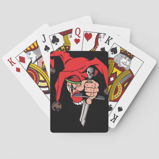 Jeu De Cartes Evil Jester (dos)