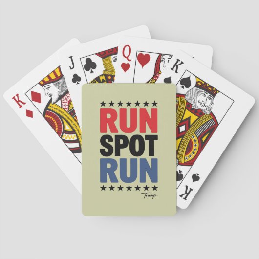 Jeu De Cartes Exécuter Trump 2024 (dos)