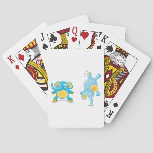 Jeu De Cartes Exécution d'éléphant (dos)