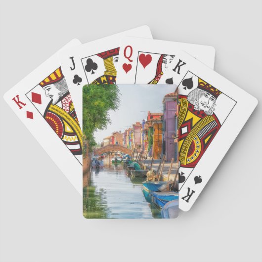 Jeu De Cartes Explorez le charme vibrant de Burano (dos)