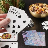 Jeu De Cartes "Explosion dans l'espace" Art Abstrait (In Situ)