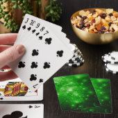Jeu De Cartes Explosion de Galaxie Vert Citron (In Situ)