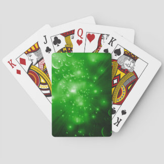 Jeu De Cartes Explosion de Galaxie Vert Citron