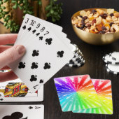 Jeu De Cartes Explosion vive de l'arc-en-ciel (In Situ)