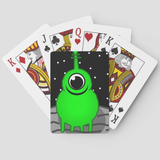 Jeu De Cartes Extraterrestre (dos)