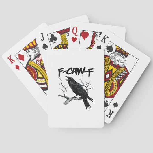 Jeu De Cartes F-Caw-F (dos)