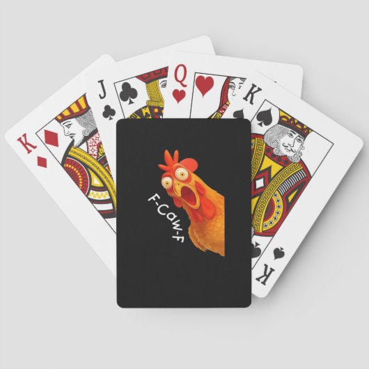 Jeu De Cartes F-Caw-F Chicken Essential Minimal Clean (dos)