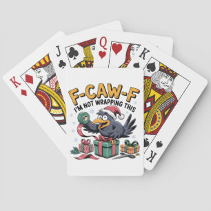 Jeu De Cartes F-Caw-F Je n'emballe pas ce Noël drôle