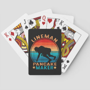 Jeu De Cartes Fabricant de crêpes Lineman - Football américain