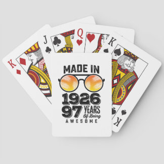 Jeu De Cartes Fabriqué en 1926 97 ans d'être génial