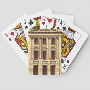 Jeu De Cartes Façade architecturale de Jean Deneufforge
