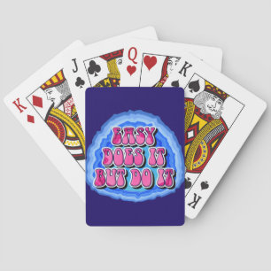 Jeu De Cartes Facile Il Géode 12 Étape AA Slogan de récupération