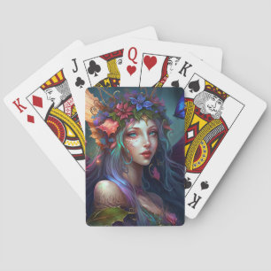 Jeu De Cartes Fairy Girl Imaginaire Art Jouer des cartes