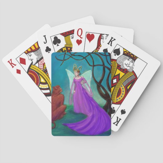 Jeu De Cartes Fairy Queen (dos)