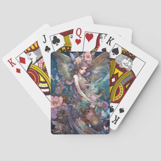 Jeu De Cartes Fairy Woman Imaginaire Art (dos)