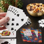 JEU DE CARTES FAITES DE GOOD VIBES UN HABIT | (In Situ)