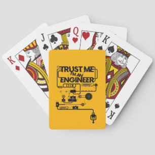 Jeu De Cartes Faites-moi confiance. Je suis ingénieur