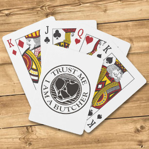Jeu De Cartes Faites-moi confiance, je suis un T-bone du boucher