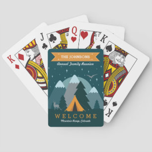 Jeu De Cartes Faites votre propre camping Mountain Outdoor Adven