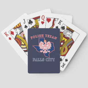 Jeu De Cartes Falls City Polonais Texan