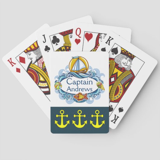 Jeu De Cartes Famille / Capitaine nautique - SRF (dos)