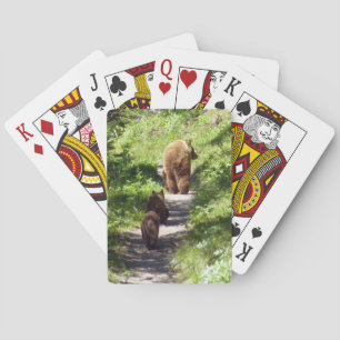Jeu De Cartes Famille d'ours brun
