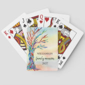 Jeu De Cartes Family Tree Reunion Classic Playing Cards (dos)