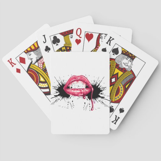 Jeu De Cartes Fangs Splash (dos)