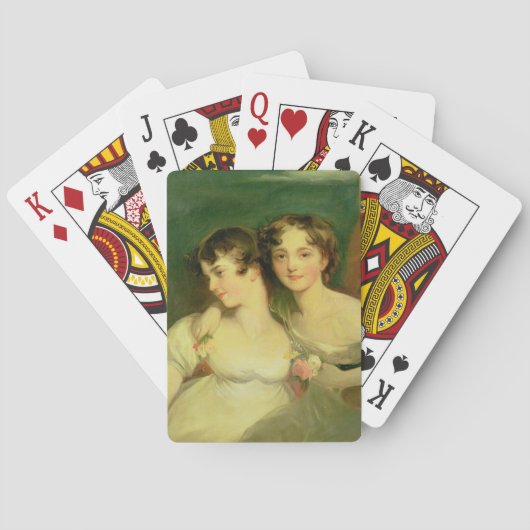 Jeu De Cartes Fanny et Jane Hamond (dos)
