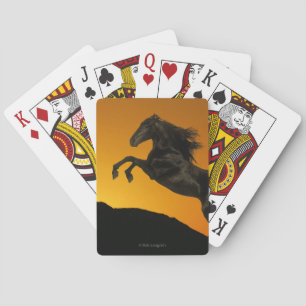Jeu De Cartes Fantasy Horses Mont Sunset