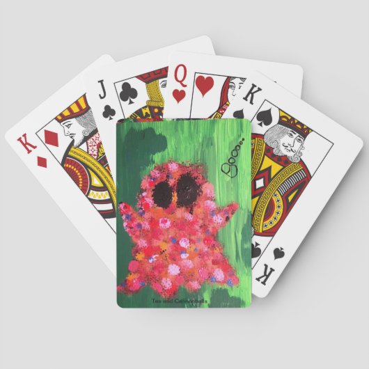 Jeu De Cartes Fantôme coloré (dos)