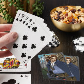 Jeu De Cartes Faun Horned Fae Fantasy  (In Situ)