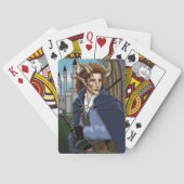 Jeu De Cartes Faun Horned Fae Fantasy  (dos)