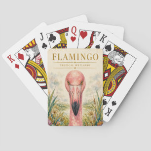 Jeu De Cartes Faune des zones humides tropicales flamant