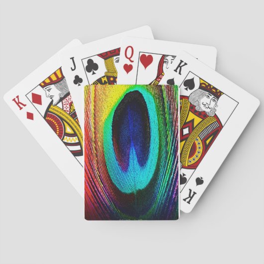 Jeu De Cartes Feather (dos)