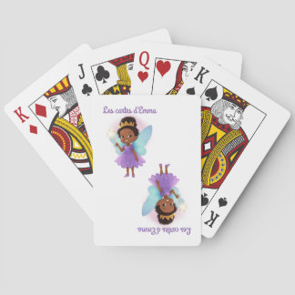 Jeu De Cartes Fée Africaine Personnalisée Jouer Cartes De Poker