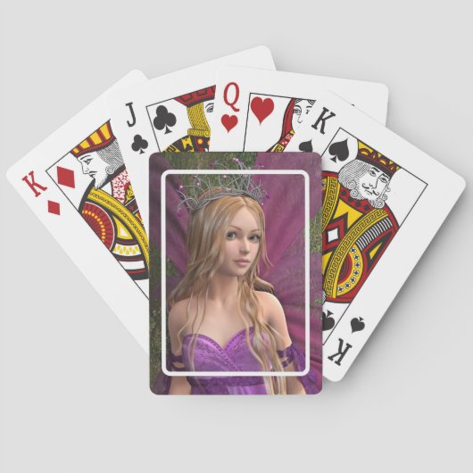 Jeu De Cartes Fée rose (dos)
