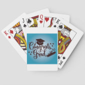 Jeu De Cartes Félicitations au diplômé Célébration de la remise (dos)