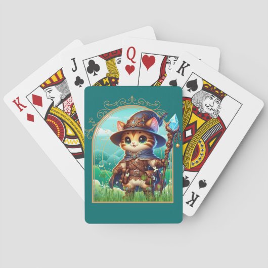 Jeu De Cartes Feline Imaginaire Adventure (dos)