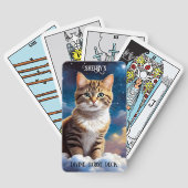 Jeu De Cartes Feline Wisdom Divine Cat Tarot Card Deck (Verso)