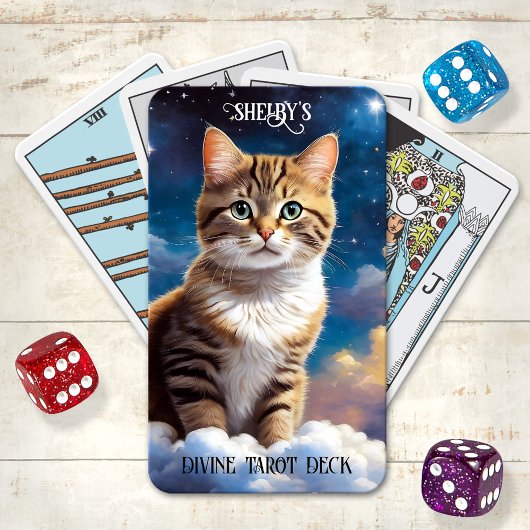 Jeu De Cartes Feline Wisdom Divine Cat Tarot Card Deck