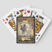 Jeu De Cartes Femme africaine (dos)