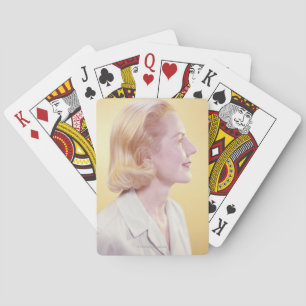 Jeu De Cartes Femme blonde