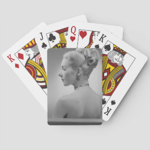 Jeu De Cartes Femme élégante