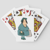 Jeu De Cartes Femme portant des sacs (dos)