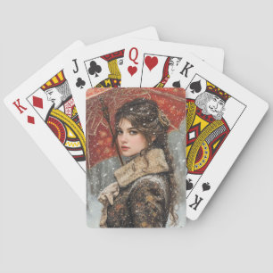 Jeu De Cartes Femme victorienne